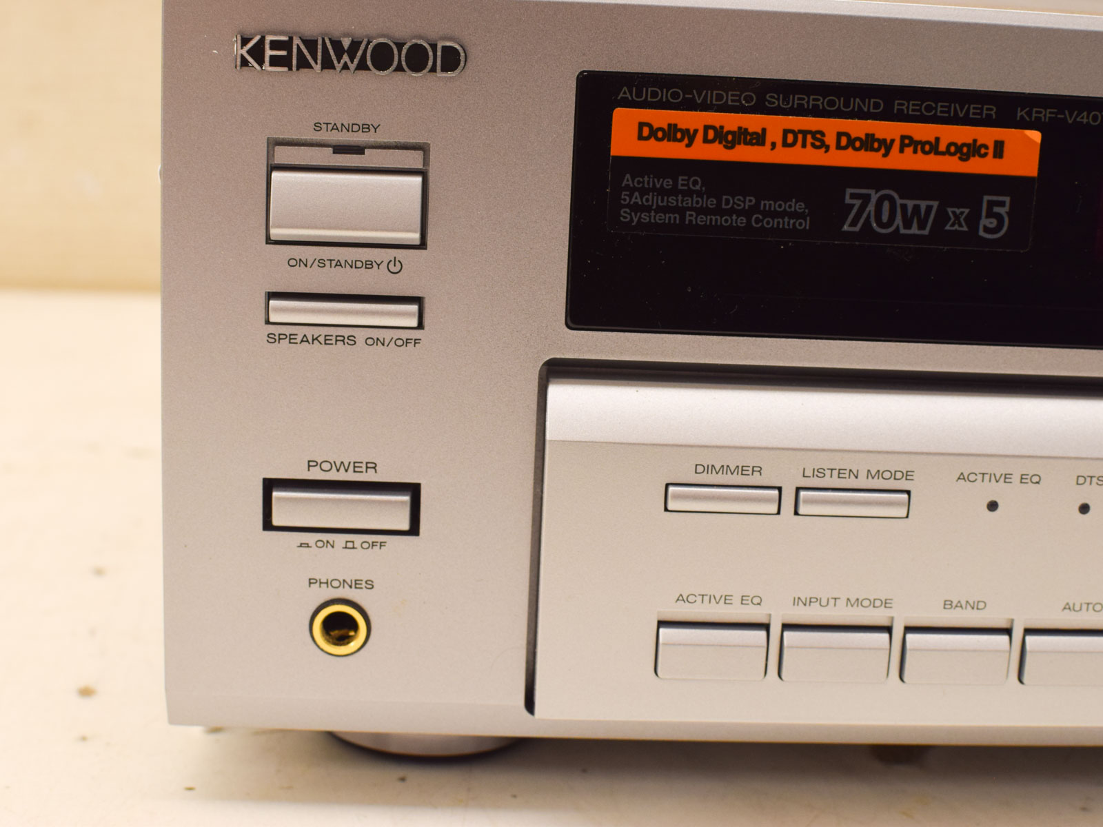 Alternative view of Kenwood KRF-V4070D 52368