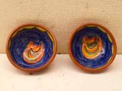 Alternative view of 2 stuks aardewerk tapas  schaaltjes  52576