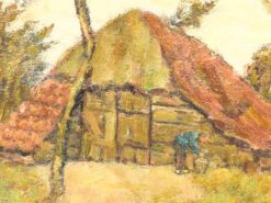 Alternative view of Schilderij van een landelijk landschap 52683