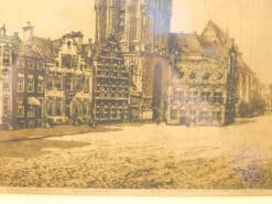 Alternative view of Ingelijste Ets van de Martinitoren 52775