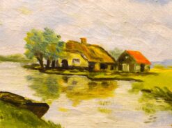 Alternative view of Schilderij van een landschap 52805