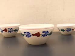 Alternative view of 4 stuks Boch Boerenbont schalen 52858