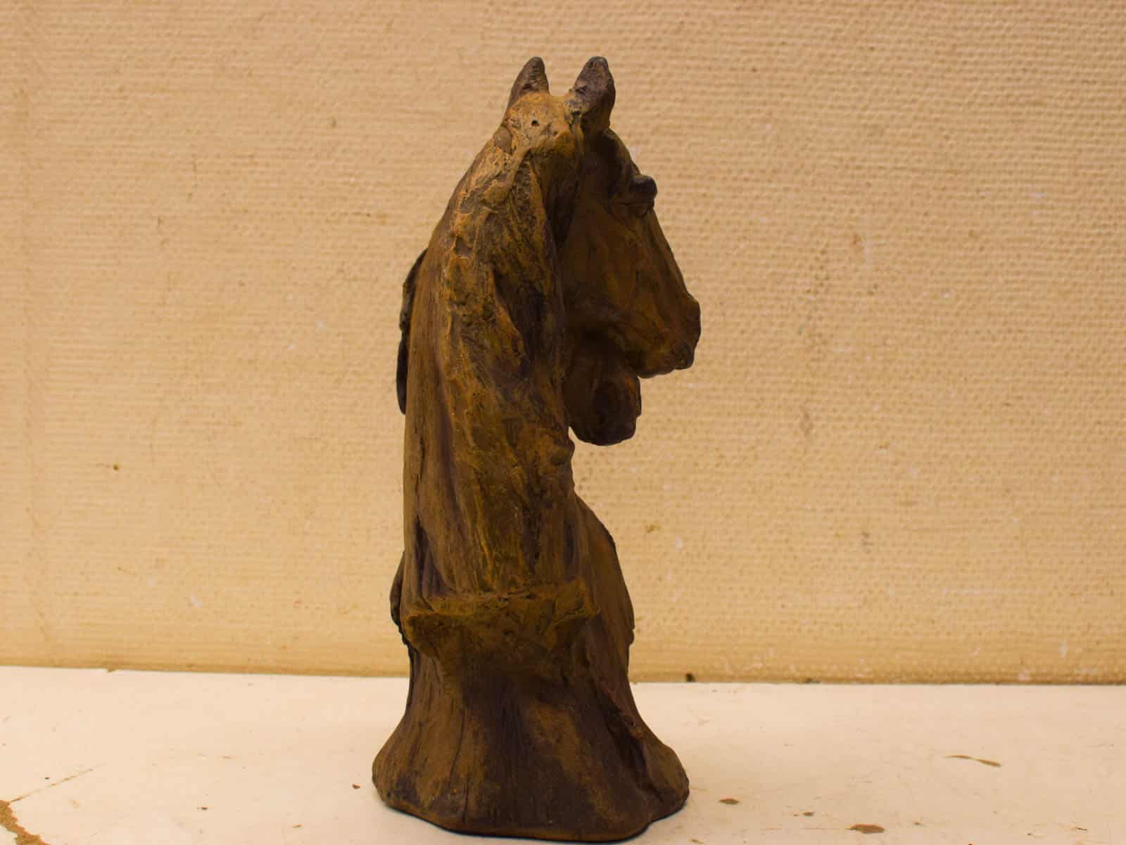 Beeld van 2 paardenhoofden 52890 - Afbeelding 2