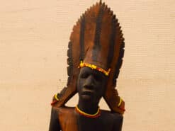 Alternative view of Afrikaans Houten Beeld 52906