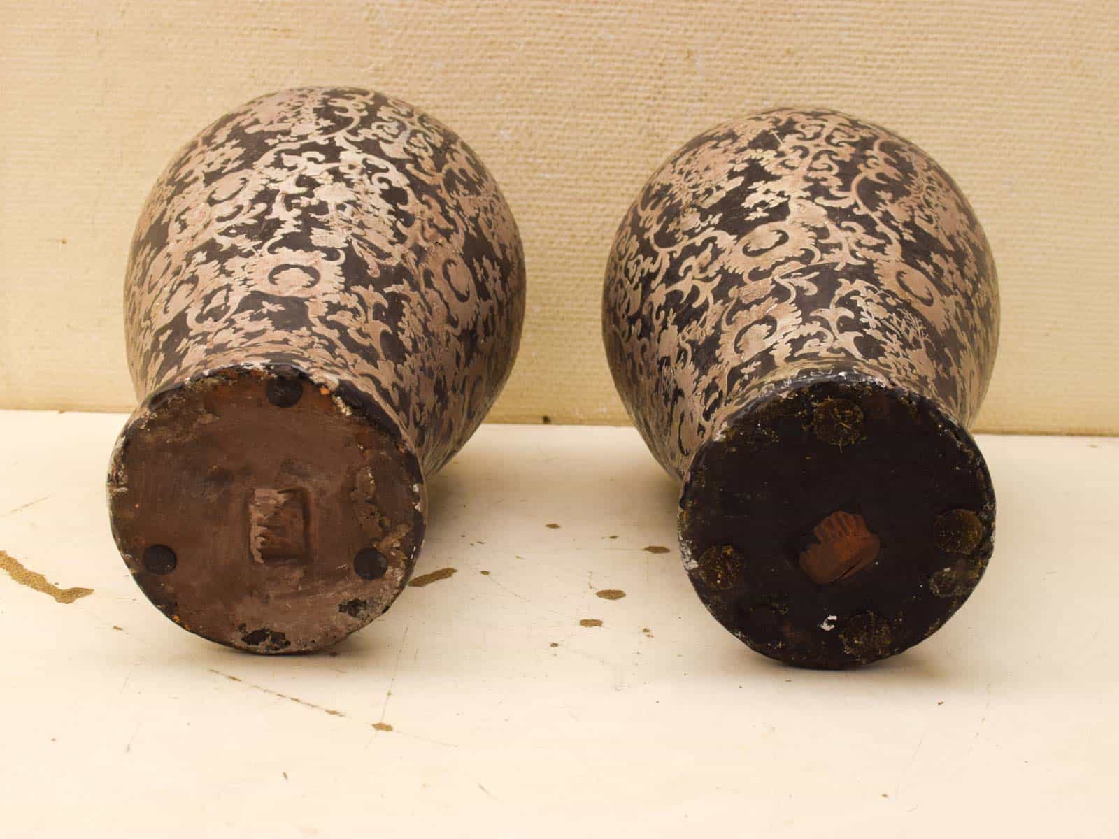 2 stuks stenen vazen 52917 - Afbeelding 6