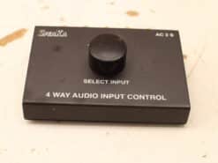 Speaka 4 way audio input control 54258